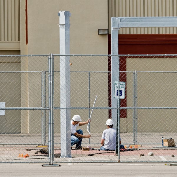 how much time can i lease the temporary fence for my building site or event in South Hamilton Massachusetts